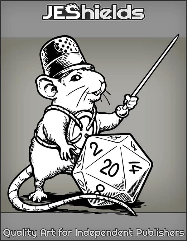 Mouse with Pin Sword by Jeshields