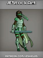 Blind Heroine of Liberty and Justice by Jeshields
