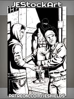 Vigilante About To Bust A Drug Deal by Jeshields