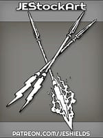 Three Electric Lightning Javelins From Jupiter by Jeshields