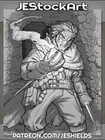 Alchemist in Ancient Halls by Jeshields