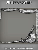 Arabian Treasure Beneath Beaded Drapes by Jeshields