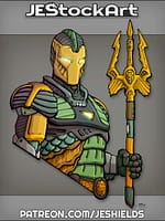 Atlantean Soldier by Jeshields