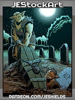Bugbears Stealing Locked Casket by Jeshields