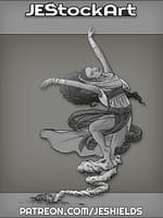 Dancing Female Genie by Jeshields