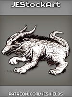 Hairy Dragon Boar Dog by Jeshields