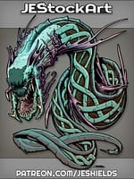 Jormungandr Is A Large World Serpent by Jeshields