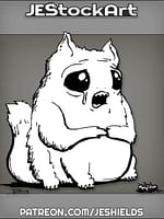 Sad Four Legged Creature With Bug by Jeshields