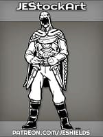 Serpent Themed Adventurer With Dual Blades by Jeshields