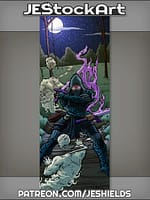 Shadow Hunter Slicing Spirits In Half by Jeshields