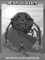Summoning a Giant Scarab by Jeshields