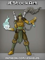 Technomage with Steampowered Gear by Jeshields