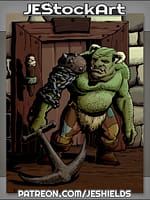 Troll Bouncer With Anchor by Jeshields