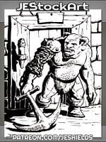 Troll Bouncer With Anchor by Jeshields