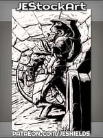 Were Rat with Poison Dagger in Sewer by Jeshields