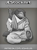 Wise Platypus Martial Artist by Jeshields