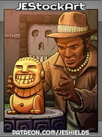 Pulp African Archaeologist Raids Lost Temple by Jeshields