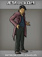 Asian Con Artist In Suit by Jeshields