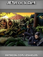 Spies Hacking Port In Jungle by Jeshields