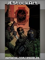 Spy Team Infiltrating Base by CW