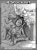 Child with Guerilla Tactics by Jeshields
