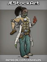 Cyber Doc with Leg Implant by Jeshields