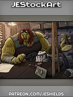 Female Mutant Trader In Shop by Jeshields