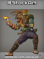 Grenadier with Molotov Cocktail and Machete by Jeshields