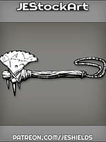 Rugged Axe With Loop Made From Table Saw And Nails by Jeshields