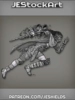 Running Sniper with Transforming Arm by Jeshields