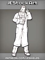 Barek Elven Smoker With Datapad by Jeshields