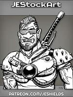 Cyber Punk Ogre With Shades by Jeshields