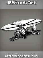 Dark Future Helicopter with Hind Design by Jeshields