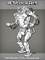 Humanoid Dynamic Robotics Droid by Jeshields