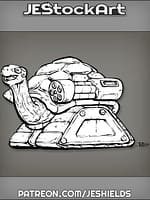 Super Pet Bionic Tortoise With Tank Treads by Jeshields