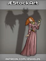 Young Woman with Gargoyle Secret by Jeshields