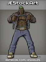 Chains Superpowered Thug by Jeshields