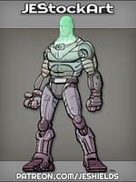 Holographic Sentient Robot on Treads by Jeshields