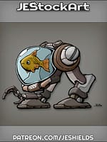 Super Pet Mecha Fish by Jeshields