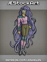 Tendril Heroine with Hair Power by Jeshields