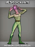 Thin Man with Mind Control Gem by Jeshields