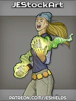 Young Heroine with New Powes by Jeshields