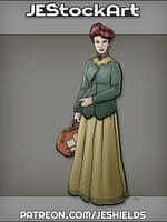 News Reporter with Quill and Bag by Jeshields