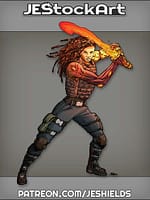 Nigerian Demon Slayer With Supernatural Sword by Jeshields