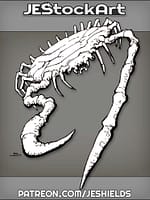 Alien Creature on Crab Legs by Jeshields