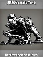 Spiked Vigilante with Claws and Death Mask by Jeshields