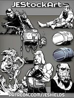 Patreon Stock Art Bundle - January 2021