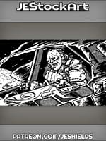 Tribesman Pilot Controls Ship During ReEntry by Jeshields