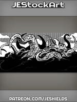 Giant Beaked Monster with Tentacles by Jeshields