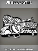 LoadedMachineGunWithConvertibleCase by Jeshields